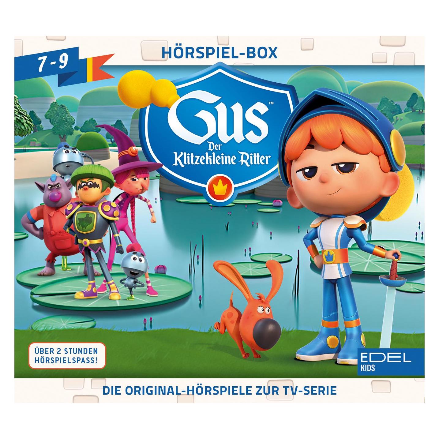 Edel:Kids Gus - Der klitzekleine Ritter Hörspiel-Box, Folge 7-9 (0219108KID)