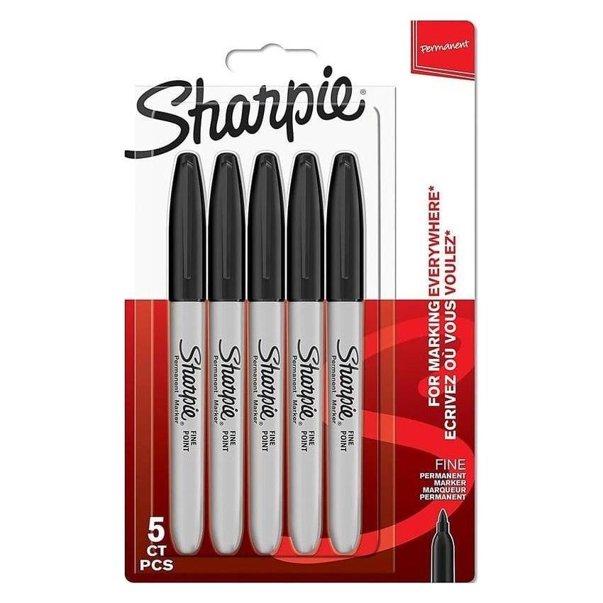 Sharpie Marker Rundspitze F (5x) (1986051)