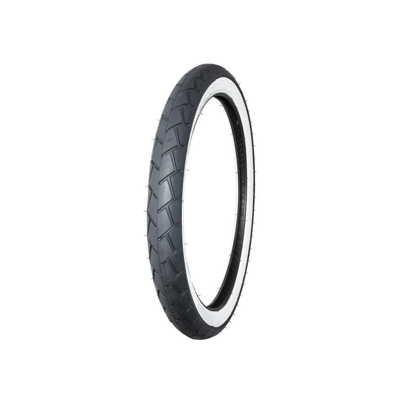Pneu cyclo sport Mitas MC11 2 1/4-17 39J Flancs blancs