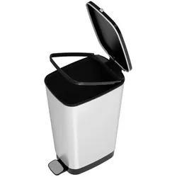 KIS Chic, Abfalleimer, Silber, Schwarz