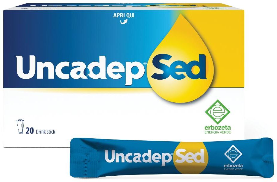 ERBOZETA SpA Uncadep Sed - 20 Drink Stick