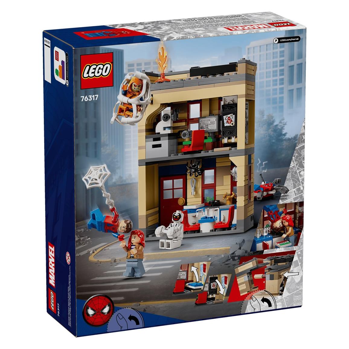 LEGO Spiderman - Peter Parkers Wohnung (76317, LEGO Marvel) (76317)