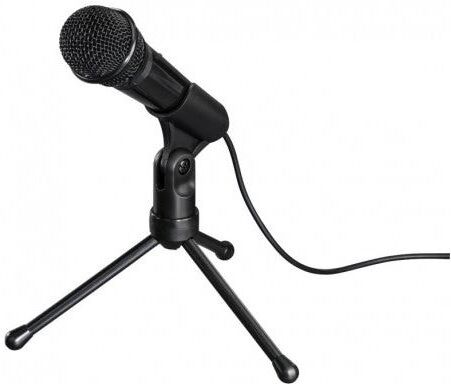 Hama Microfone  00139905 MIC-P35 Allround   Preto