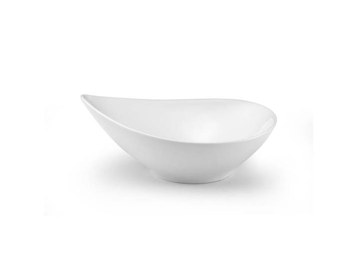 Assiette creuse en porcelaine blanc