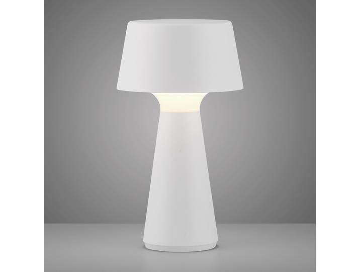LED-Tischleuchte 16 x 16 x 29cm Weiß/Weiß Polycarbonat LED LED-Platine