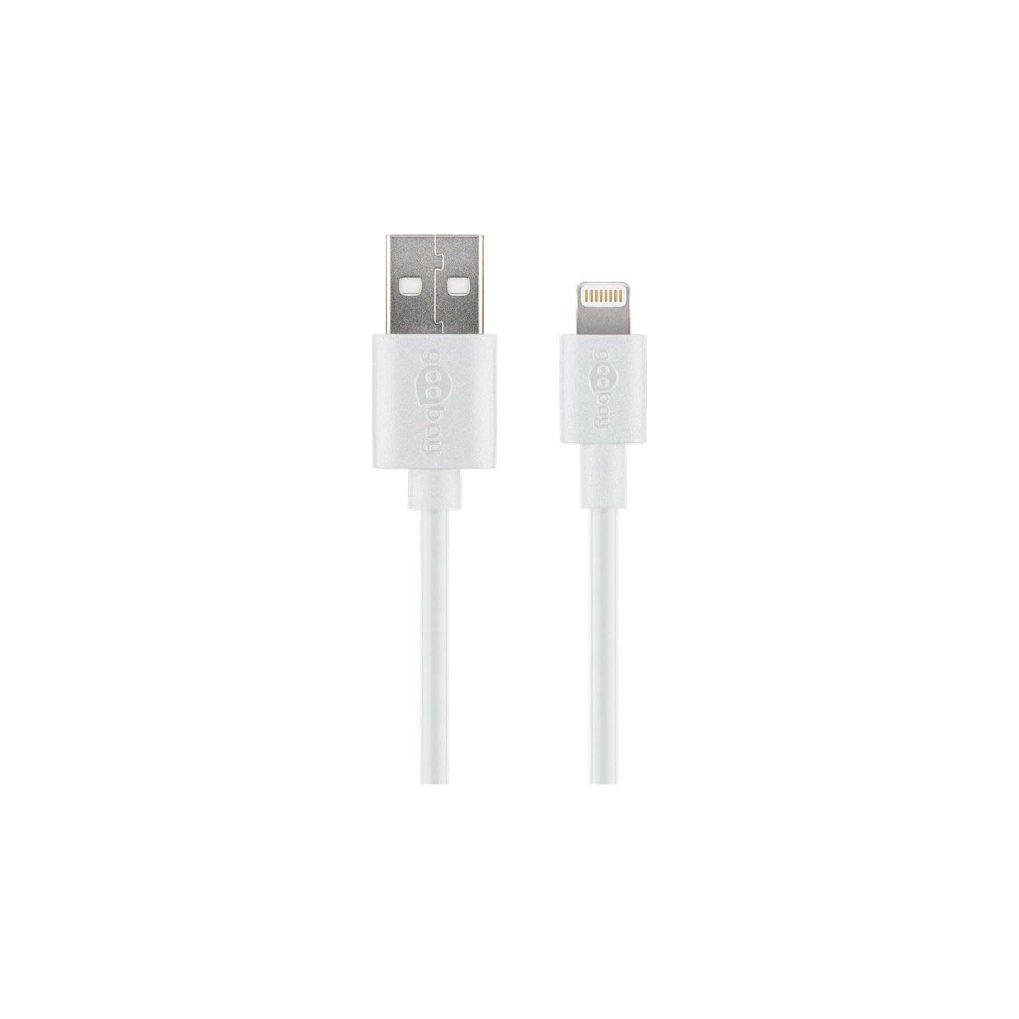 Goobay USB-Daten-/Ladekabel Apple f.iPod/iPhone..1m,ws 54600)