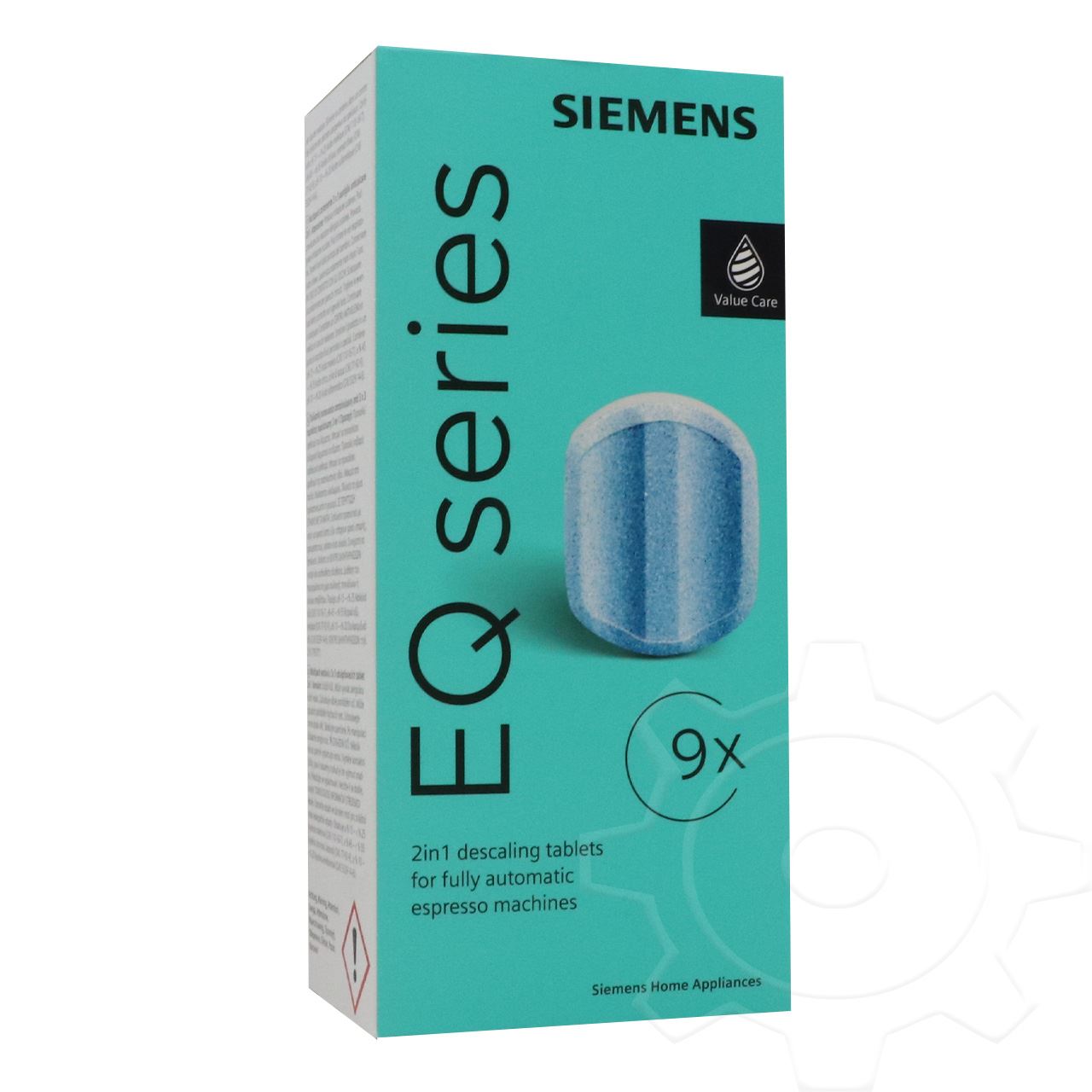 Siemens TZ80032A Multipack 3x3 Entkalkungstabletten weiß