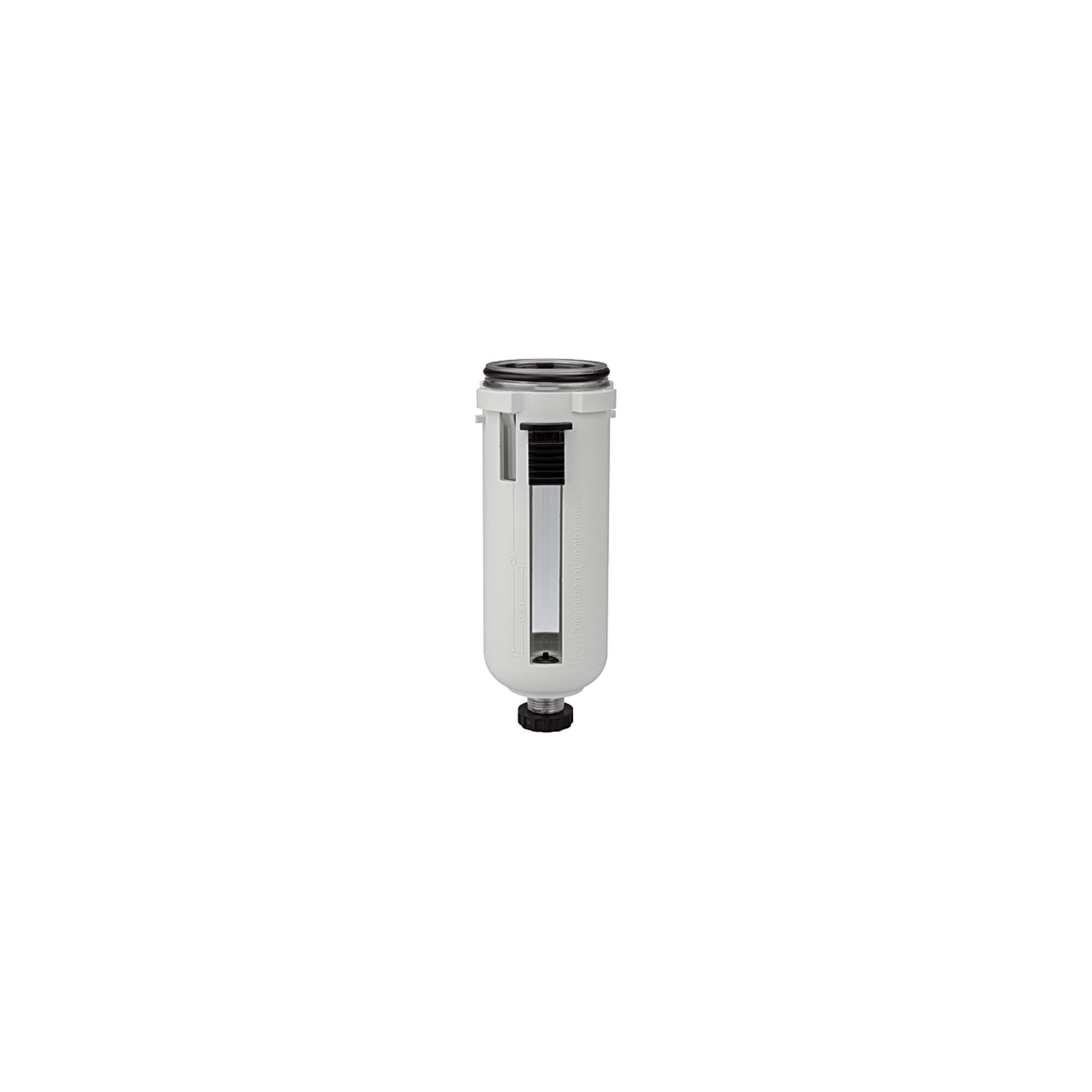 Riegler Polycarbonatbehälter inkl. Schutzkorb, »FUTURA«, BG 2, Ablass: HA (BSF 12)