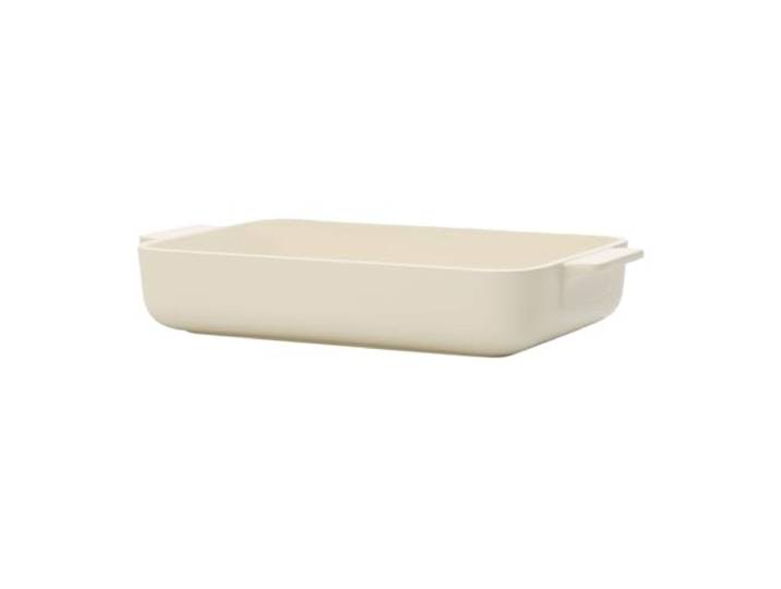 Villeroy & Boch Clever Cooking Rechteckige Backform, 11.75 Zoll, Premium Porzellan, Weiß