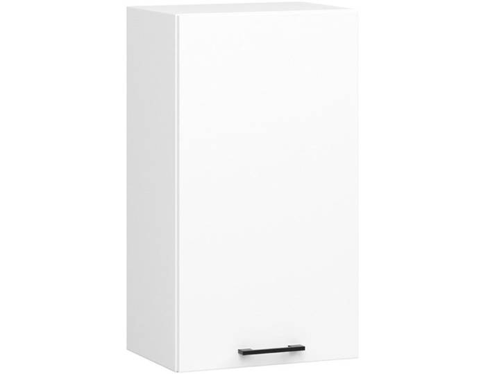 Meuble de cuisine haut AKORD W40 H720 Blanche 1 porte 2 étagères 72x40x30 cm