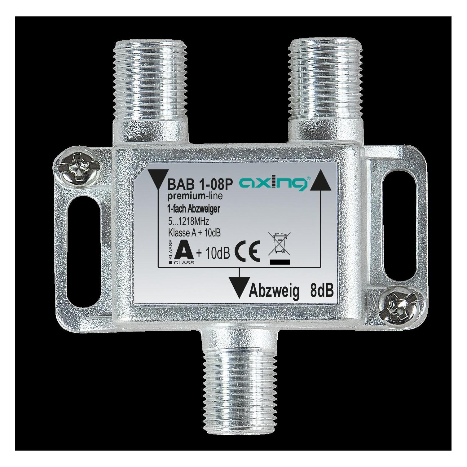 Axing Kabel-TV Abzweiger (BAB 1-08P)