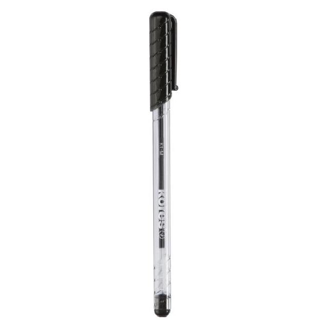 Kores Einweg-Kugelschreiber K-PEN K1, schwarz, Strichst.: M (1x) (KP39721)