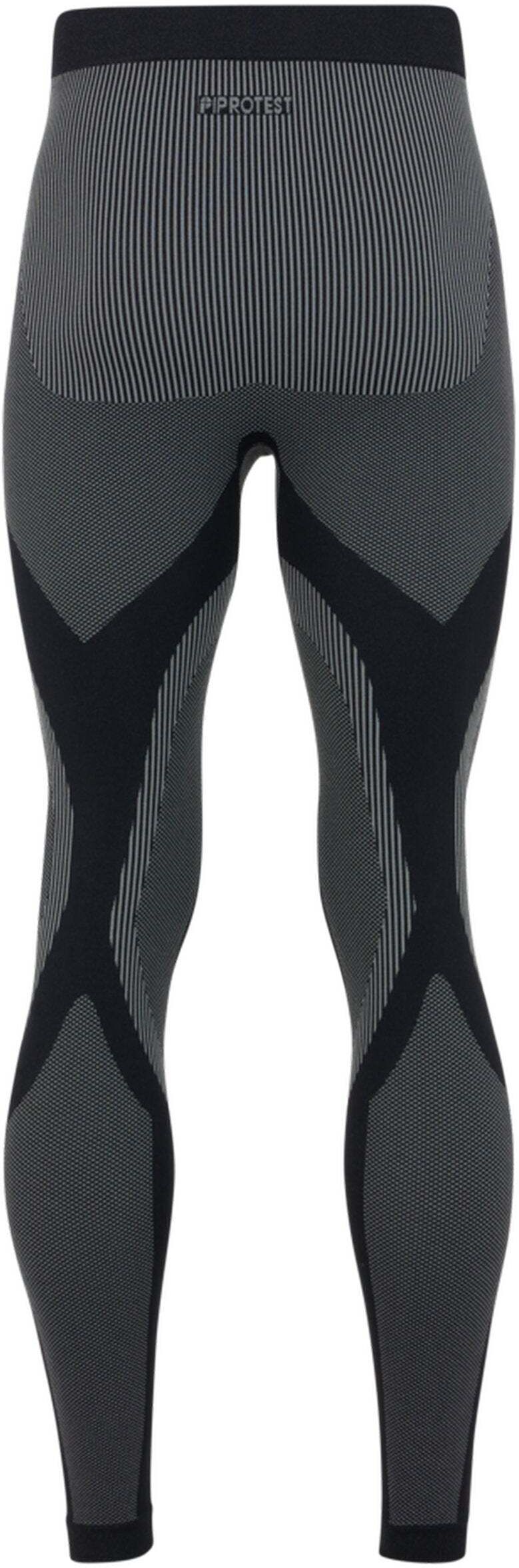 Thermounterhose PROTEST "THERMO hose ZION", Herren, Gr. XS, schwarz (true schwarz), Obermaterial: 54% Polyamid PA. 41% Polyester PES. 5% Elasthan EL., Unterhosen Thermounterhose true schwarz XS