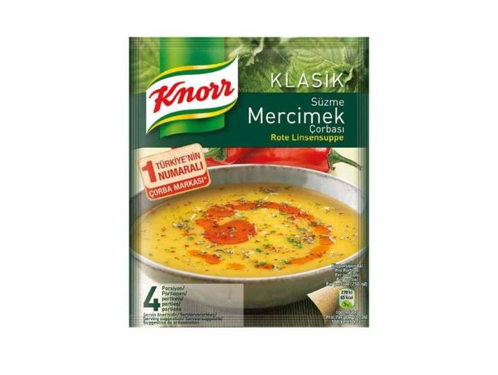 knorr Mercimek Corbasi (soep)