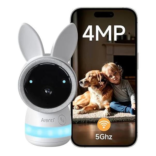 Arenti AINanny 4MP (Babyphone mit Kamera) (AINANNY CAM 4MP)