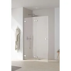 Kermi Mena Walk-In Drehfalttür mit Wandbeschlag - Duschkabine