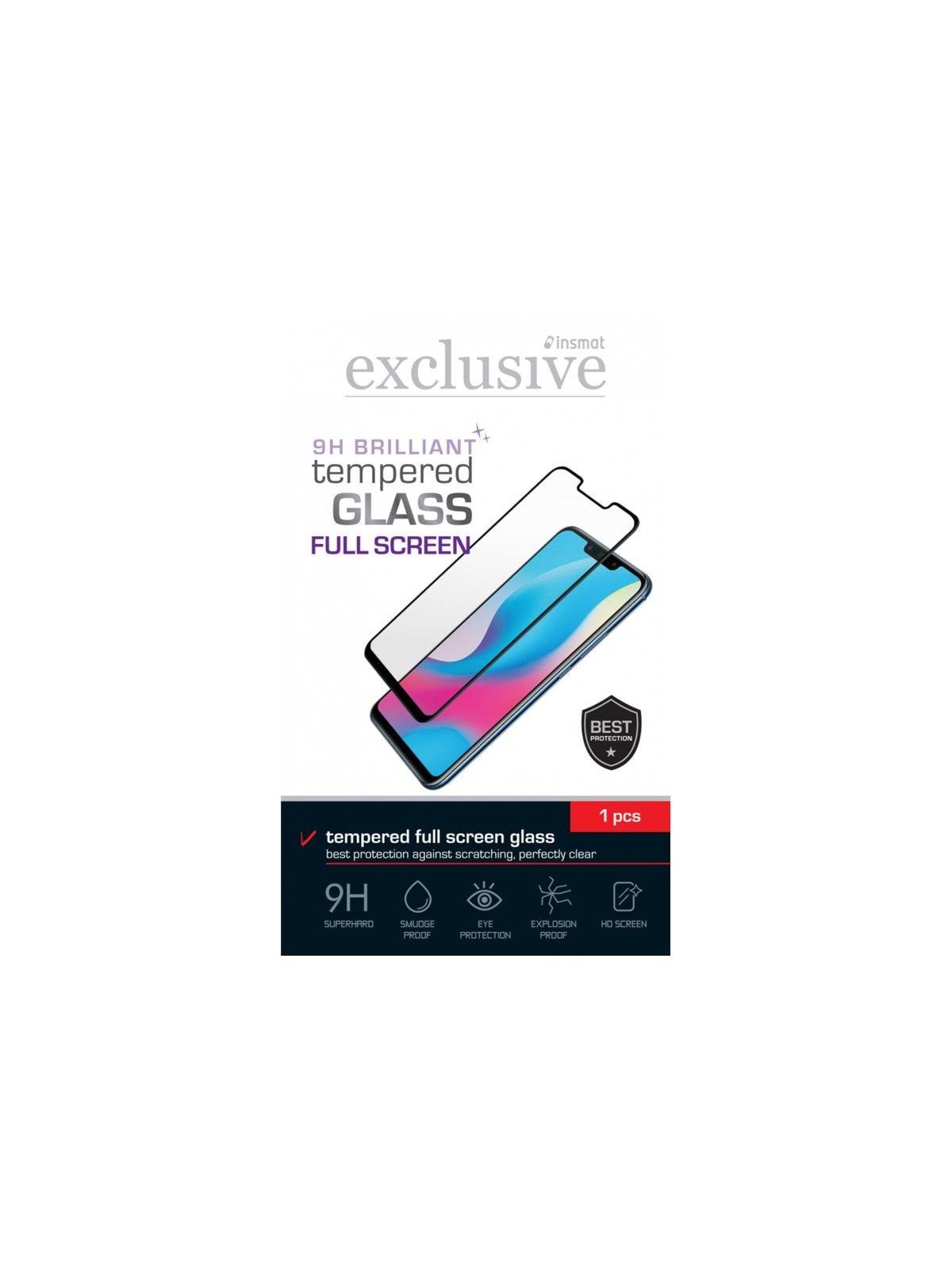 Insmat Brilliant Glass - screen protector for mobile phone - full screen