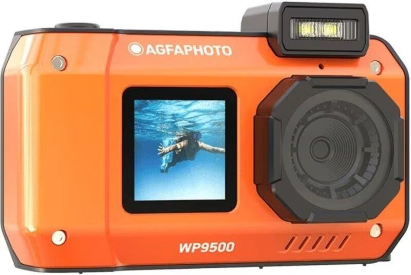 Agfaphoto Camara Digital Deportiva Realishot Wp9500 24mp Naranja Talla Única Unisex