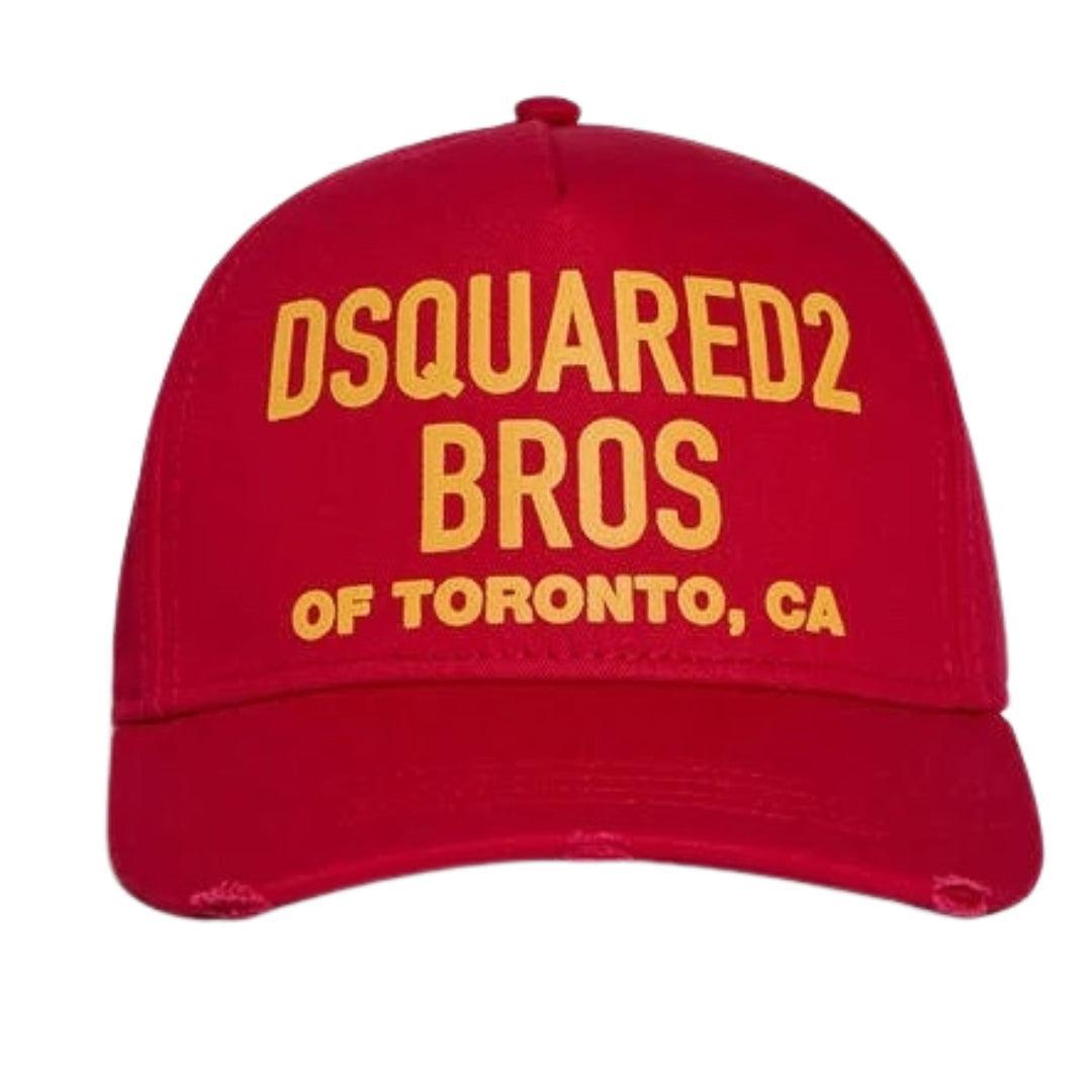 DSquared2 Bros Of Toronto Basebalkap (Rood)