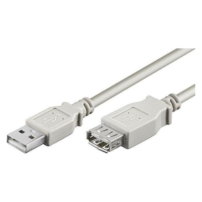 PremiumCord USB 2.0 extension cable, A-A, 20cm (0.20 m, USB 2.0) (KUPAA02)