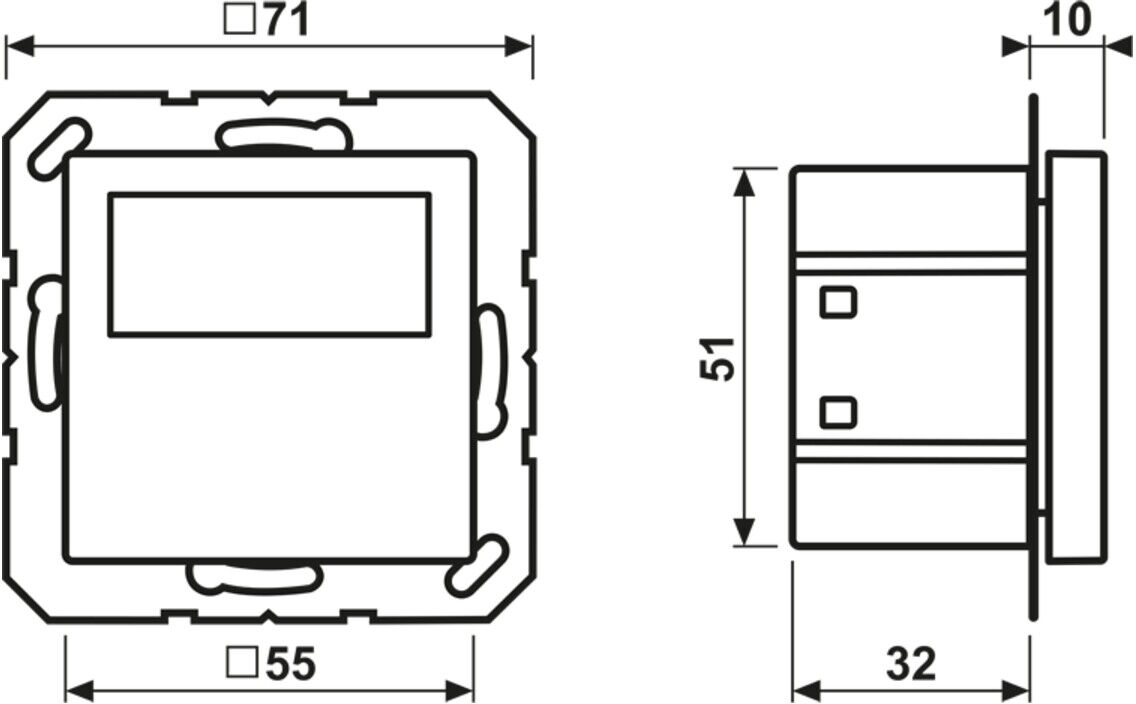 Jung Digitalradio Smart DAB+ Bluetooth UKW DAB A BT WW (DABABTWW)