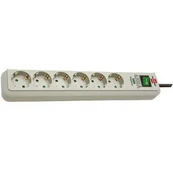 brennenstuhl Steckdosenleiste Eco-Line 1159750015 6fach grau