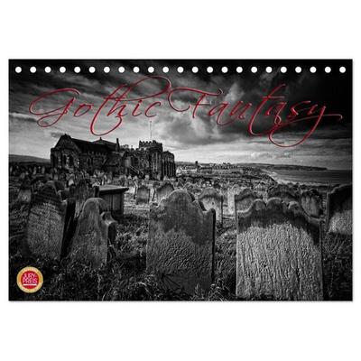 Gothic Fantasy (Tischkalender 2027 DIN A5 quer), CALVENDO Monatskalender