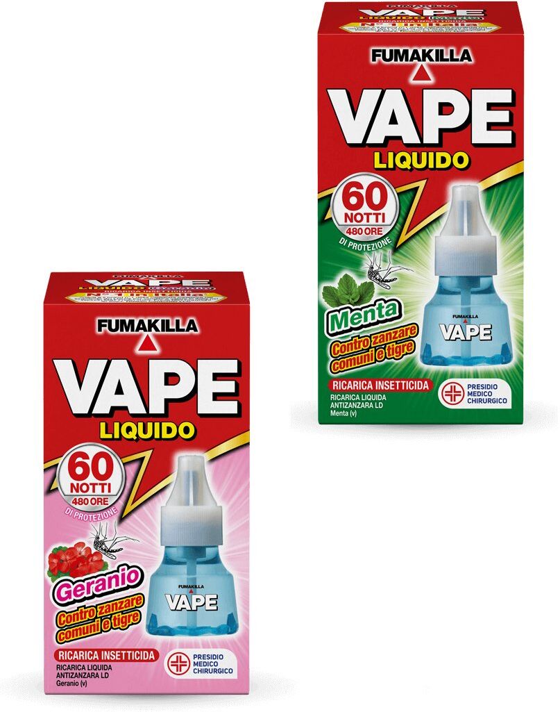 Insetticida elettroemanatore Vape GA200742 Zanzare Geranio/Menta 60 no