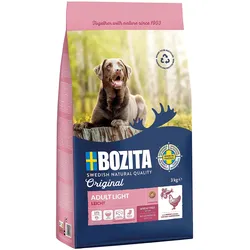 BOZITA Adult Light 3 kg Diätfutter für Hunde