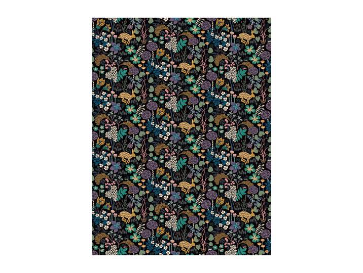 Arvidssons Textil Toile cirée Lyckeflyckt Noir