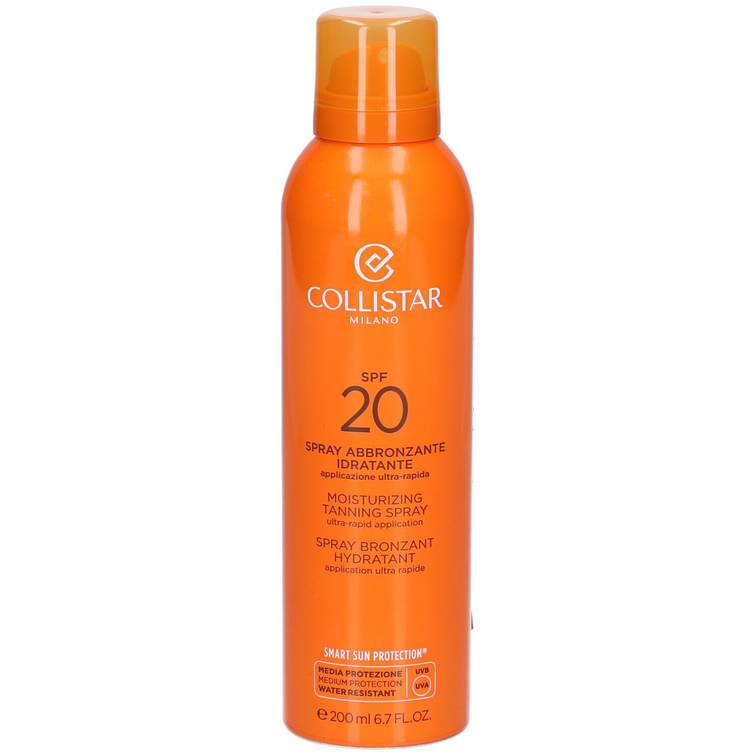 Collistar Moisturizing Tanning Spray Spf 20 200ml 200 ml