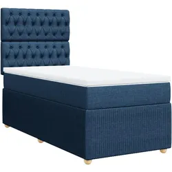vidaXL, Boxspringbett, Mackenzie (Knopfheftung Design) (90 x 200 cm)