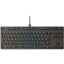Glorious PC Gaming Race PC Gaming Race GMMK TKL Tastaturhülle (75-80 %, ISO-Layout) (US, Kabelgebunden), Tastatur, Schwarz