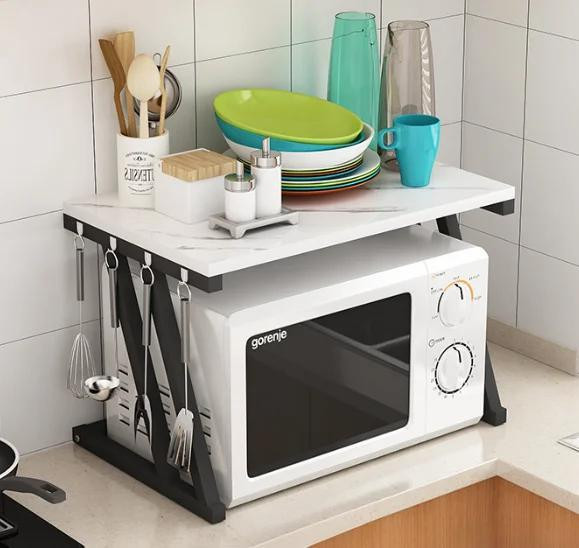 StarTech Magnetronplank en -standaard met 2 niveaus, Donkergrijs, Hout
