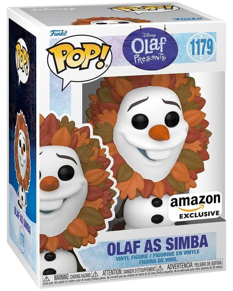 Funko POP! Disney Olaf als Simba Cadeaueditie nummer #1179