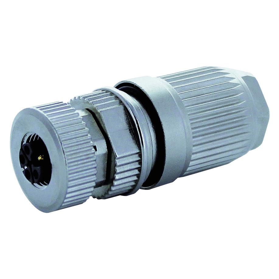 Murr Elektronik M12 Bu. 0° L-kod. Selbstanschl. Schneidklemme 5-pol. 0.75...1.5mm² (7000-P4421-0000000)