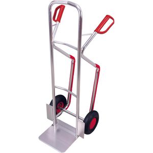 VARIOfit Sackkarre Alu-Kufenkarre, ap-710.005, Luftbereifung, Tragkraft 200kg