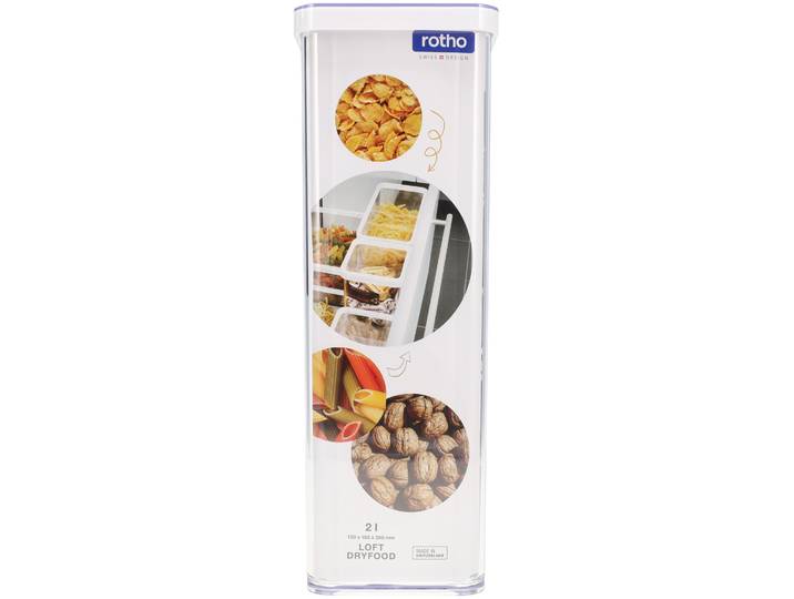 Rotho Loft Dose quadratisch 2L
