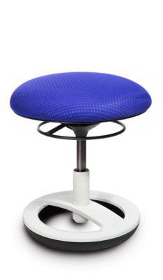 Kinderhocker TOPSTAR Sitness Bobby, f. bewegliches Sitzen, höhenverstellbar, TPU-Sohle, m. Design-Standfußring, blau