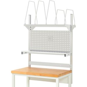 Rau System-Aufbau Komplettset 03, für Arbeitstisch/Werkbank mit Produktbreite 100cm