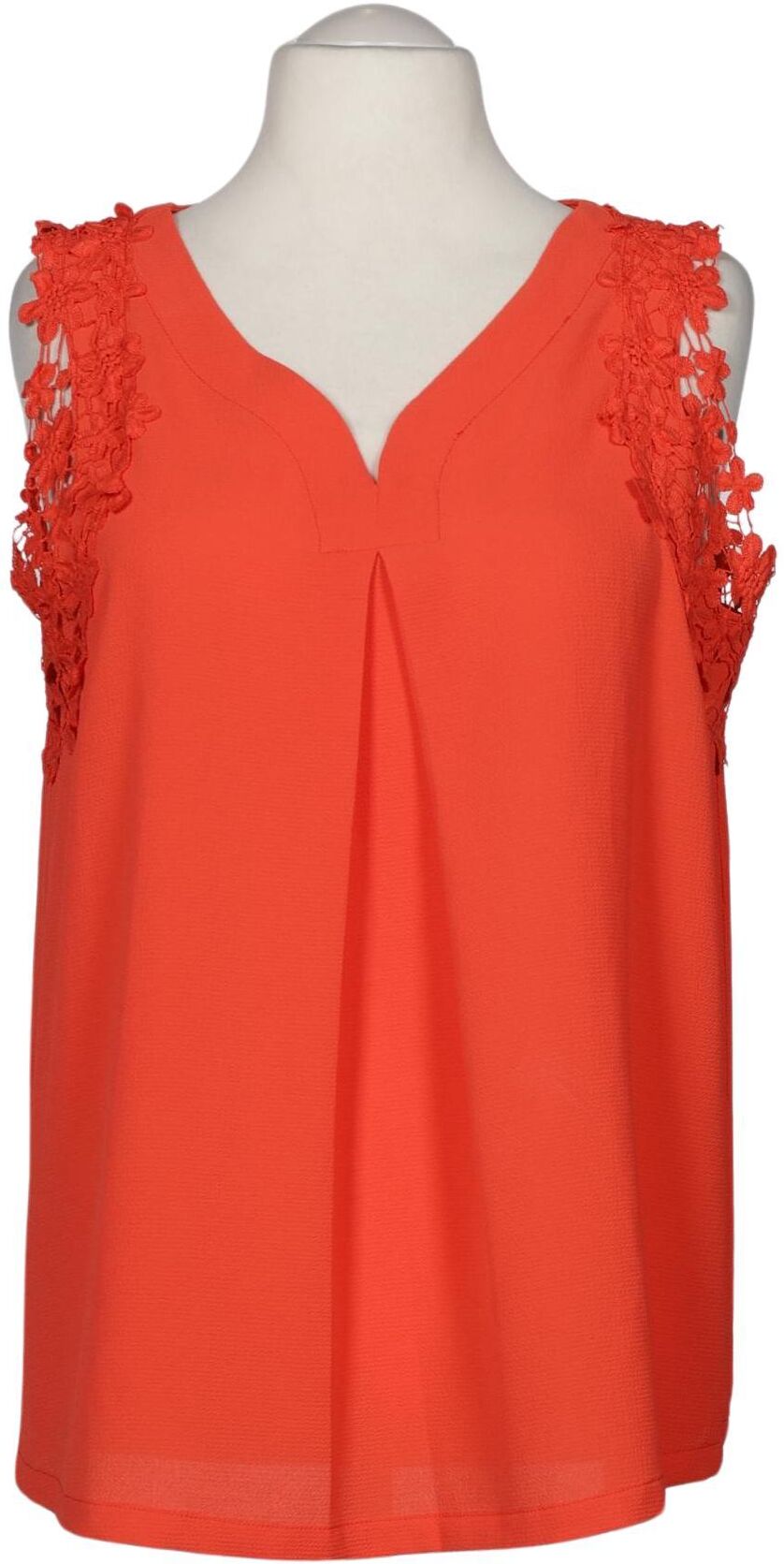 Kriss Trading Sweden Damen Bluse, Orange, Gr. XL, kein / Etikett - Second Hand