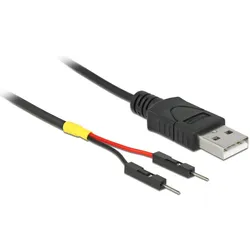 DELOCK Stromkabel USB Typ-A auf 2x Pfostenstecker 10cm