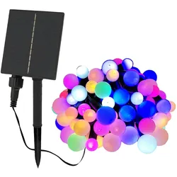 Lumisky BILLY Solar-Lichterkette, 60 Glühbirnen, 8 m Plastik Bunt