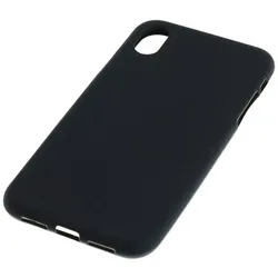 BackCase / Schutz-Hülle für Apple iPhone XR aus flexiblem TPU, schwarz