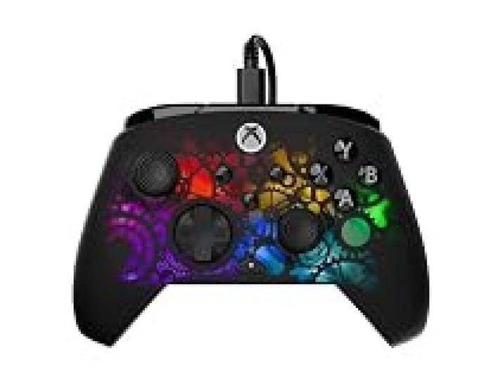 Turtle Beach Afterglow Ignite Time Machine Manette de jeu filaire - Licence Xbox Series XS, Xbox One et PC avec RGB Personnalisable, Boutons Programmables, Gâchettes à effet Hall 2 crans et câble 3 m