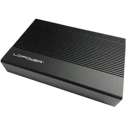 LC-Power LC-35U3-C (3.5"), Festplattengehäuse, Schwarz