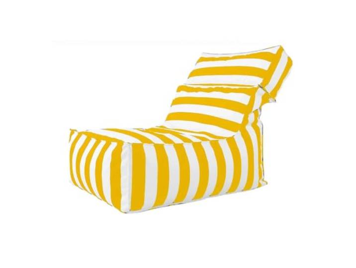 KUNYOS Outdoor-Chaiselounge-Pouf-Abdeckung ohne Füllung, Schwimmbad, schwimmender Pouf, Salon, Strand, Garten, Sofa, Bett, wasserdicht(Yellow)