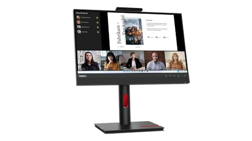 Lenovo ThinkCentre Tiny-In-One 22 Gen 5 All-in-One Computer, 54,6 cm (21,5 inch) Full HD LED Display, Zwart