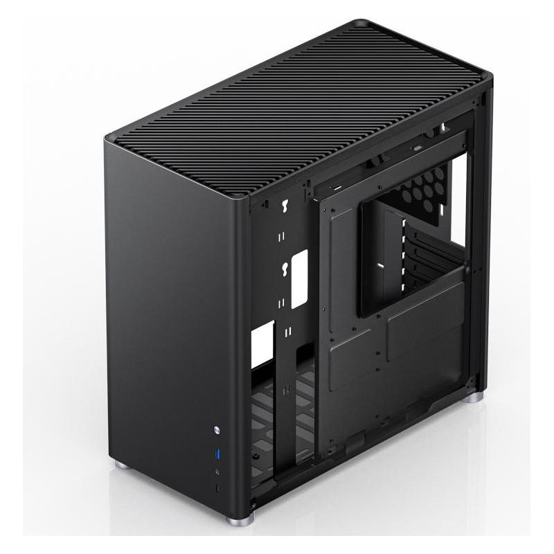 Jonsbo D40 ATX Gehäuse, Tempered Glass (ATX, mATX) (D40 black)