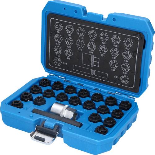 Brilliant Tools Felgenschloss-Sortiment für VW, 22-tlg BT691390